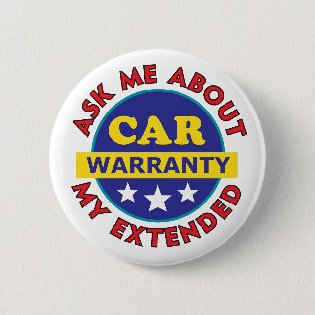 Funny Car Warranty Pin (Front)