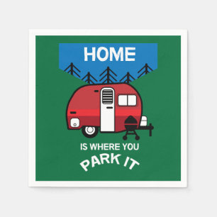 Funny Caravan Gifts Best Caravanning Caravans Napkin