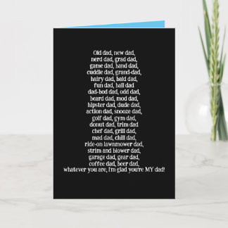 Funny Card for Every Dad on Father's Day 