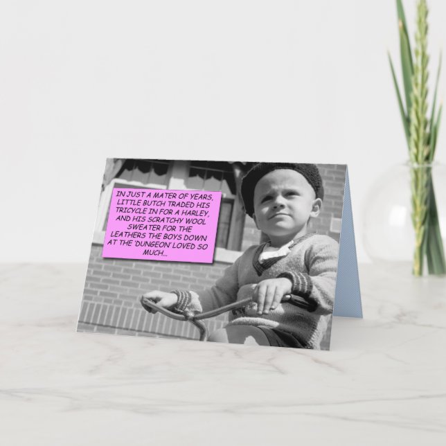 Funny Card - Little Butch (Front)