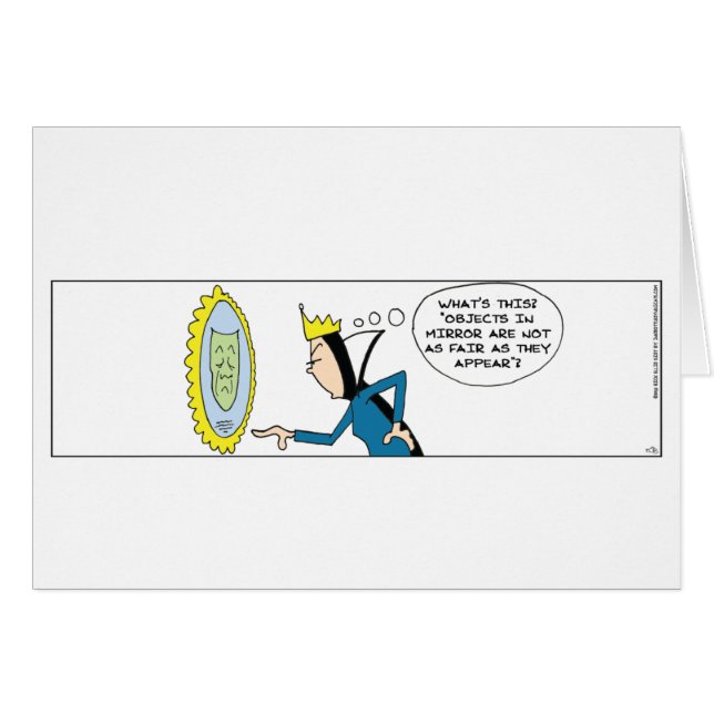 Funny Card - Magic Mirror (Front Horizontal)