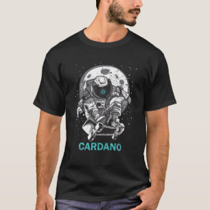 Funny Cardano Ada To The Moon Cryptocurrency T-Shirt