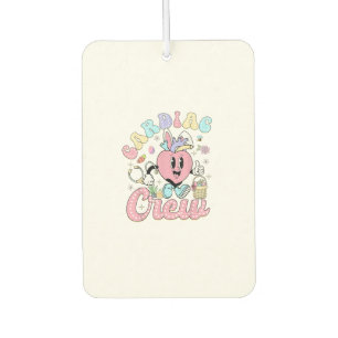 Funny Cardiac Crew Easter Day CVICU Nurse Cardiolo Car Air Freshener