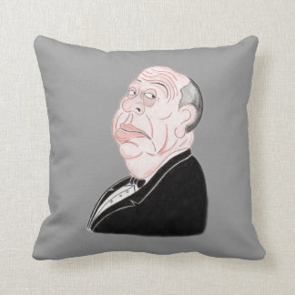 Funny Caricature Thriller Movies 60's Pillow