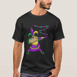 Funny Carnival Dabbing Clown Gift Parade Costume M T-Shirt