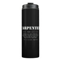 Funny Carpenter Gift - Dictionary Definition