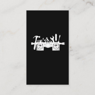 Funny Carpenter Tool Belt Handyman Workshop Fun Business Card