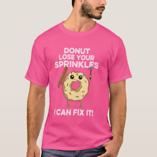 Funny Carpenter Woodworking Carpentry Doughnut Han T-Shirt