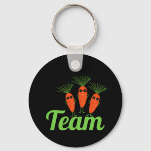 Funny carrots key ring