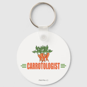 Funny Carrots Key Ring