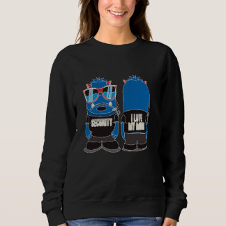 funny cartoon 1 sweatshirt