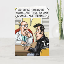 Funny Cartoon Card by Clive Goddard