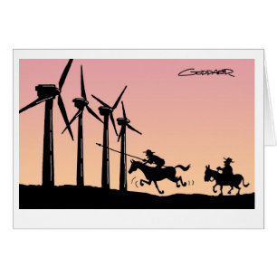 Funny Cartoon Card by Clive Goddard