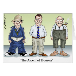 Funny Cartoon Card by Clive Goddard