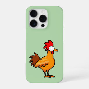 Funny Cartoon Chicken Illustration iPhone 16 Pro Case