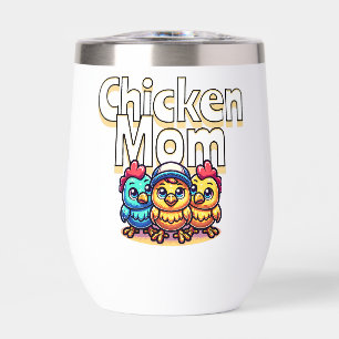 Funny Cartoon Chicks Chicken Mum Personalised