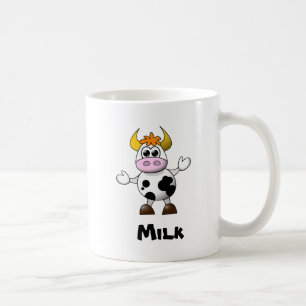 Funny Cartoon Cow Coffee Mug
