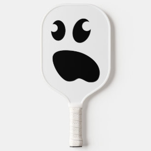 Funny cartoon face Carbon Fibre Pickleball Paddle 