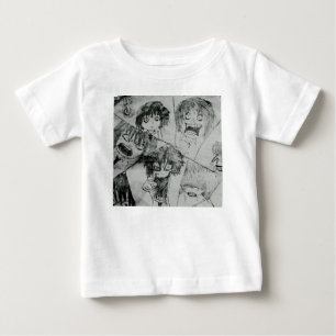 funny cartoon facial expression baby T-Shirt