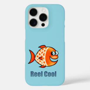 Funny Cartoon Fish Ocean Pun iPhone 16 Pro Case