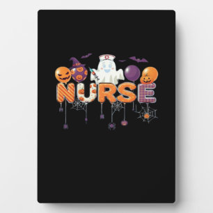funny cartoon ghost nurse - Hot Nurse Halloween Ou Plaque
