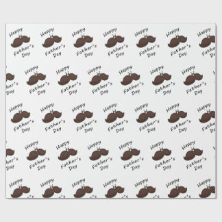 Funny Cartoon Moustache Wrapping Paper