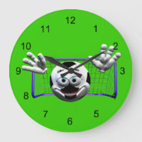 Funny Cartoon Soccer Ball