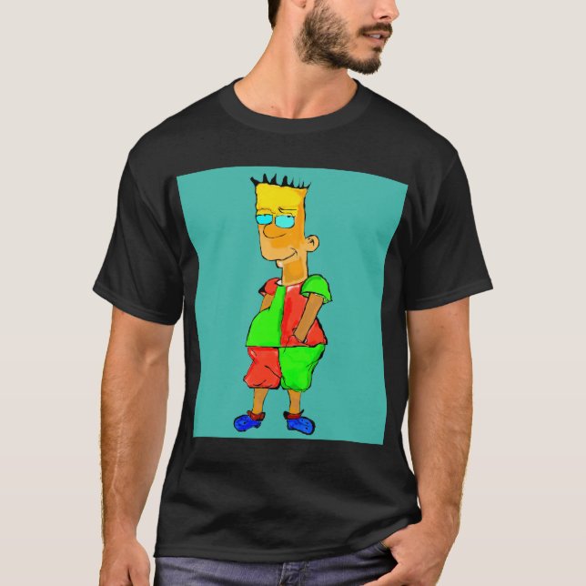 funny cartoon T-Shirt (Front)