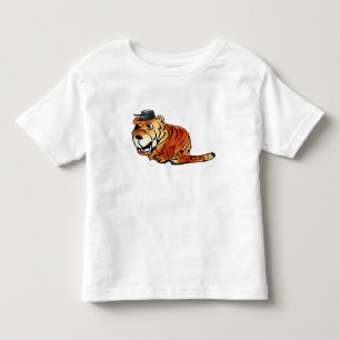 Funny Cartoon Tiger Infant Shirt - Unique Animal B