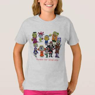 Funny Cartoon Vampires T-Shirt