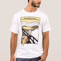 Funny Cartoon with dog T-Shirt