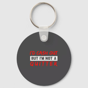 Funny Casino Gambling Lover Gambler Key Ring