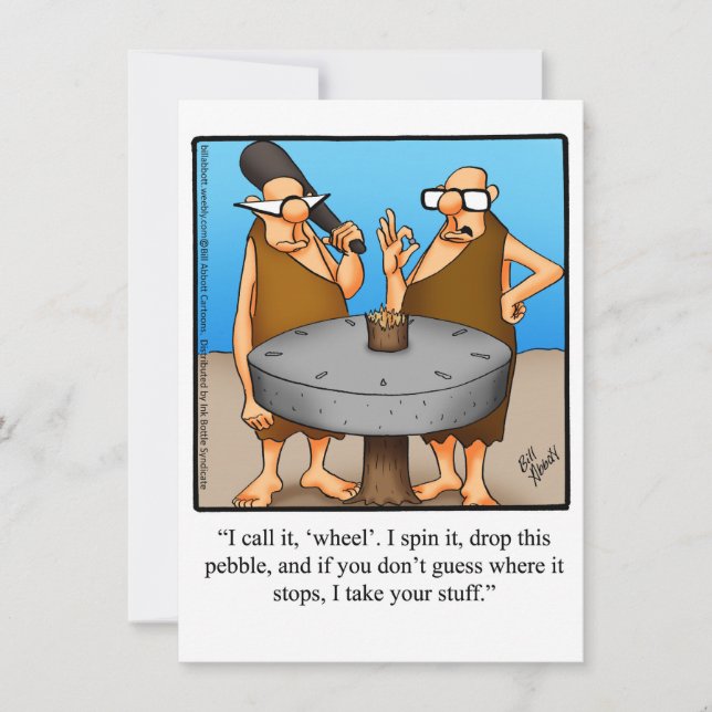 Funny Casino Night Party Invitations (Front)