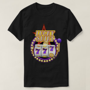 Funny Casino Slot Machine Jackpot Lucky T-Shirt