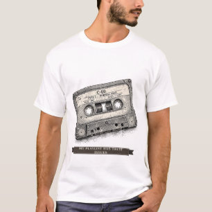 Funny Cassette Tape "My Playlist Has Trust Issues" T-Shirt