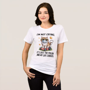 Funny Cat Allergy Shirt I'm Not Crying It's Just T