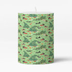 Funny Cat and Christmas Tree Trouble Green