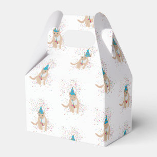 Funny Cat Animals Having a Party  Favour Box