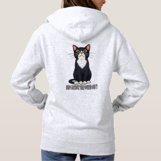 Funny Cat Anxiety – Did I Leave the Oven On Hoodie