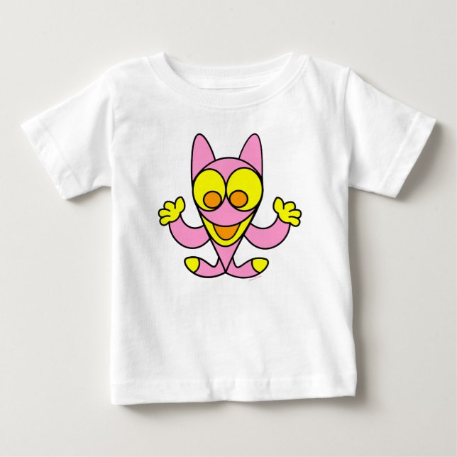 funny cat baby shirt (Front)