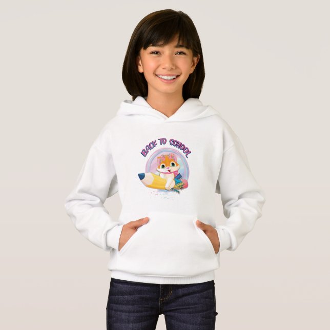 Funny Cat Back To School (Front Full)