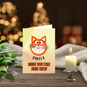 Funny Cat Birthday Card