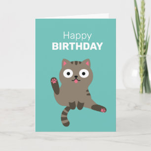 Funny Cat Card