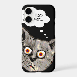 funny cat cartoon black