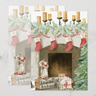 Funny Cat Christmas Cards 4