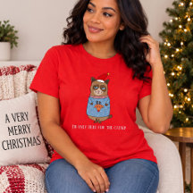 Funny Cat Christmas Holiday 