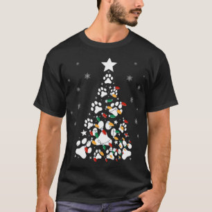 Funny Cat Christmas Tree T-Shirt