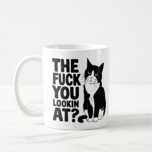 Funny Cat Coffee Mug For Adult Funny Cat Quote