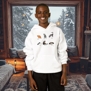 Funny Cat Commands Illustrated Training Chart