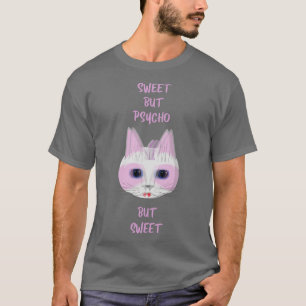 Funny Cat Crazy Cat Kitten Kitty T-Shirt